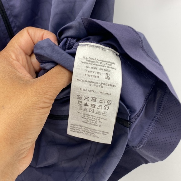 Gore Curve Jersey purple pockets in back full zip bicyclist - Picture 5 of 10